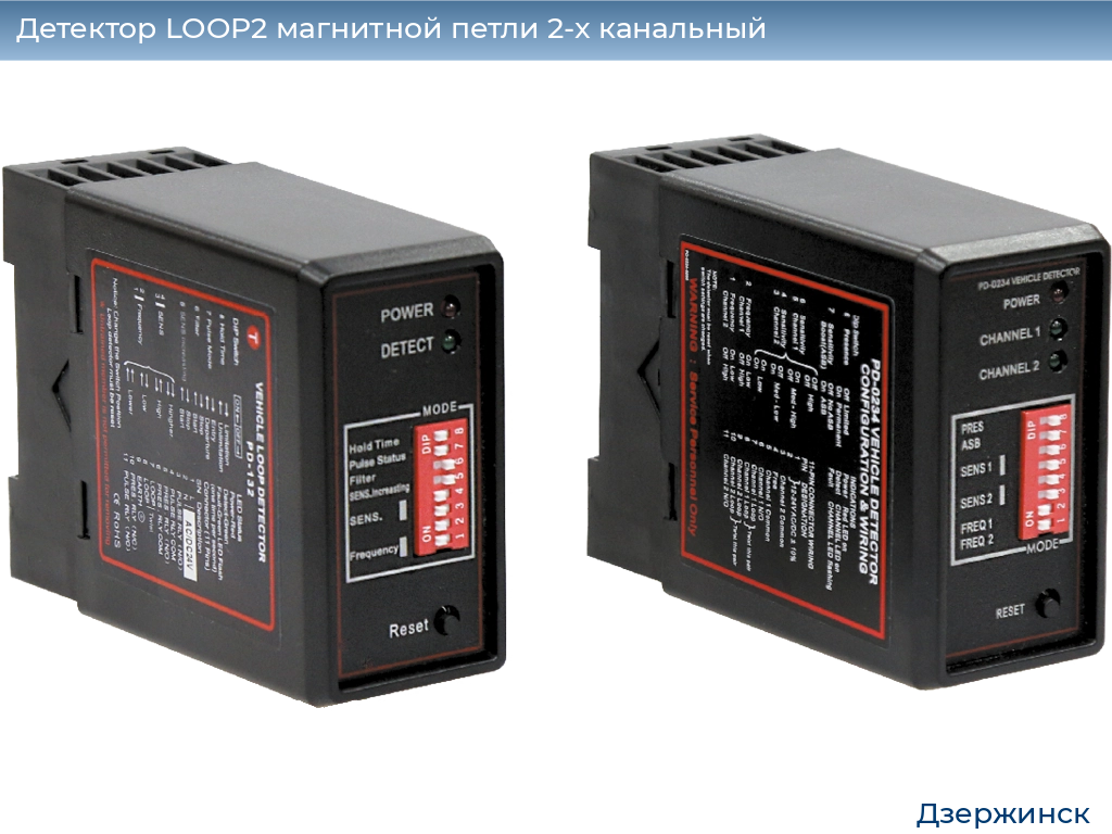 Детектор LOOP2 магнитной петли 2-x канальный, dzerzhinsk.doorhan.ru