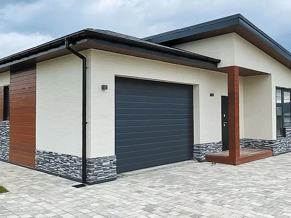 Секционные ворота 3100х2650 мм антрацитовые DoorHan RSD02, dzerzhinsk.doorhan.ru
